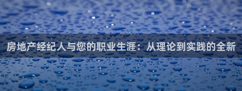 天狮娱乐平台贴吧：房地产经纪人与您的职业生涯：从理论到实践的