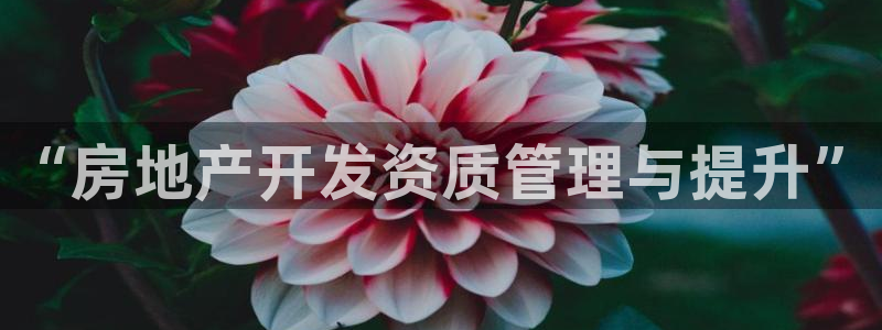 天狮娱乐p实 权：“房地产开发资质管理与提升”