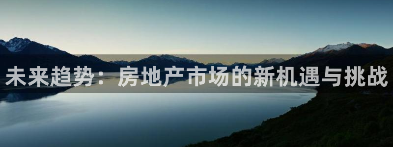 天狮娱乐 主管注册官网：未来趋势：房地产市场的新机遇与挑战