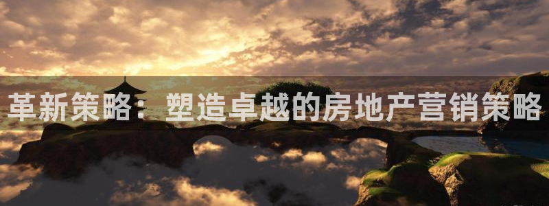 天狮娱乐鱼刺A软件：革新策略：塑造卓越的房地产营销策略