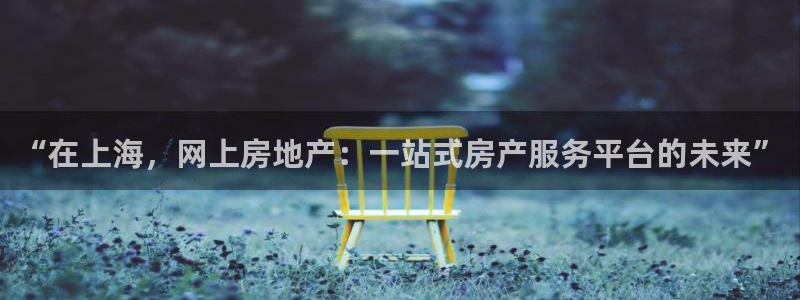 天狮娱乐招商扣：“在上海，网上房地产：一站式房产服务平台的未